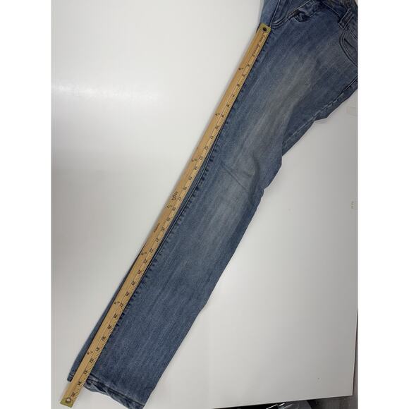 Wet Seal Jeans Juniors Jeans Size 7 Long Denim Jeans Y2K - Picture 11 of 13